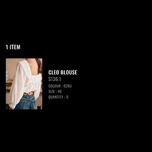 Sézane - Cléo Blouse